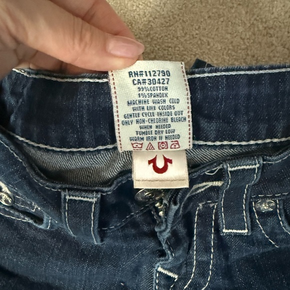 Vintage Y2K True Religion Women's Jeans sz 24 - Picture 9 of 9